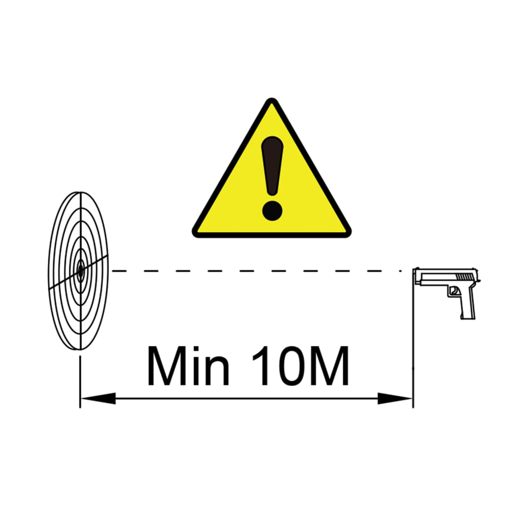NNEVL Auto Reset Spinner Shooting Target with 4 + 1 Targets-4