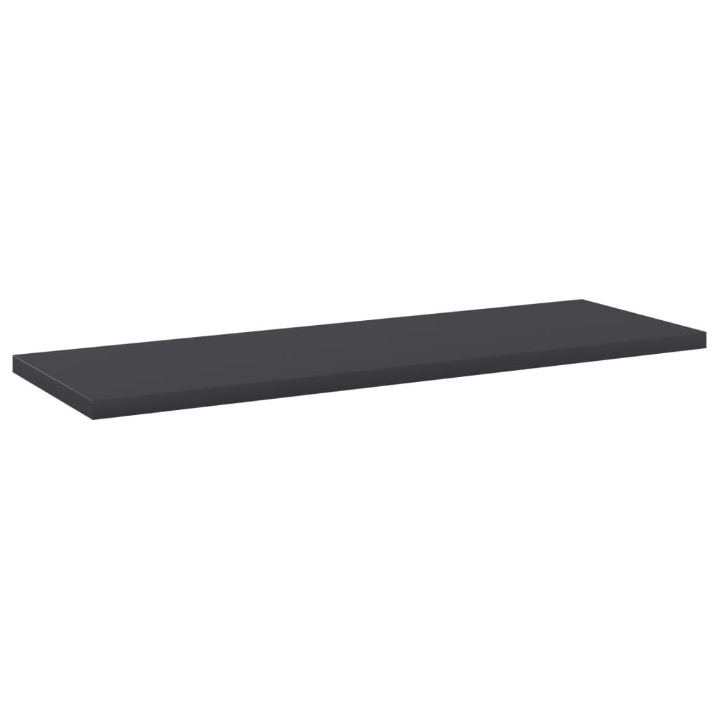 NNEVL Bookshelf Boards 4 pcs Grey 60x20x1.5 cm Chipboard-1