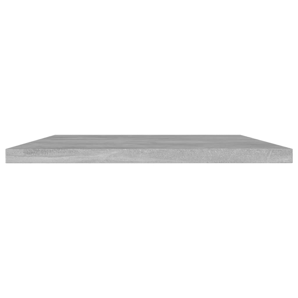 NNEVL Bookshelf Boards 8 pcs Concrete Grey 100x30x1.5 cm Chipboard-0
