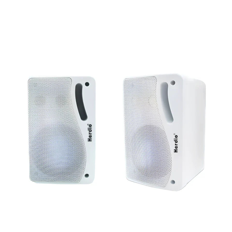 NNEOBA 200W Passive Outdoor Speakers Waterproof Marine (White)-0